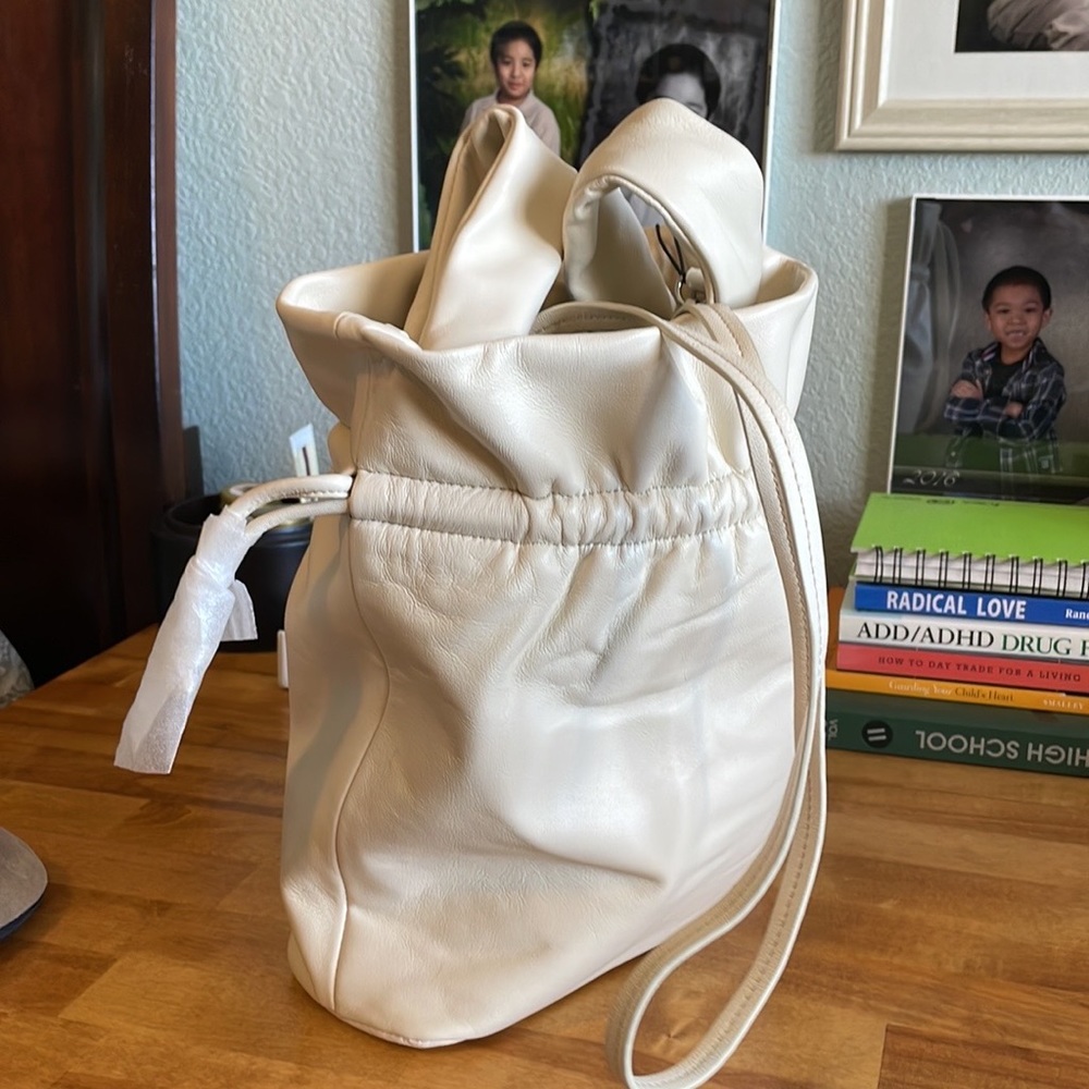 New ZATA CHAIN HANDLED QUILTED LEATHER BAG
